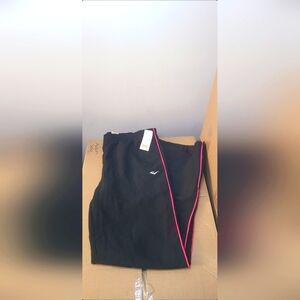 Insane Windbreaker Track Pants Balck Onyx/Pink Size S